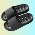 thumbnail image 5 of Ceisia Men's Fashion Shower Slides EVA Bathroom Slippers Indoor Home Non-Slip Drain Hole Summer Breathable Lightweight Quick Dry Comfort House Shoes Gifts for Father, 5 of 8