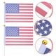 thumbnail image 2 of 100pcs Stick Flag Mini American Stick Flag American Hand Held Stick Flags, 2 of 3