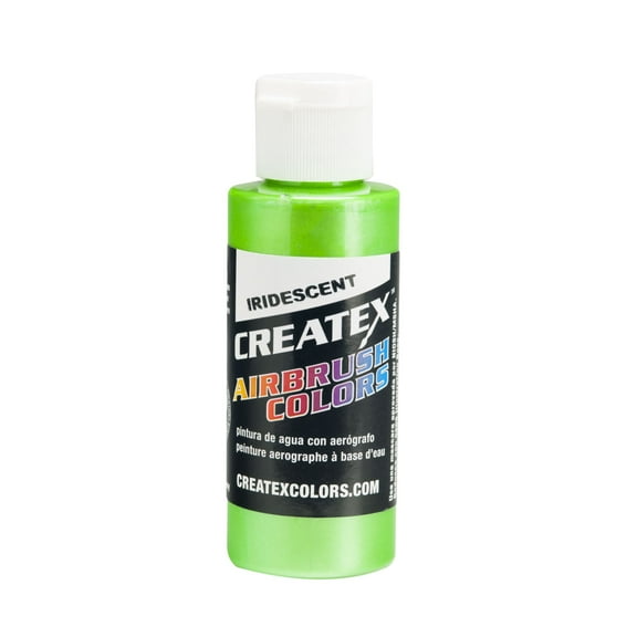 Createx Airbrush Color, Iridescent, 2 oz., Green