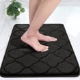 thumbnail image 1 of Alfombra de baño antideslizante, alfombra de baño de espuma viscoelástica suave, alfombra de baño absorbente, lavable a máquina - 43 x 61 cm, 1 of 1