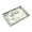 Green Texture, variant on Carrara White Marble Serving Tray For Bathroom Kitchen Home Decor Wedding