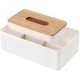 thumbnail image 1 of Multifunctional tissue box rectangular tissue holder dispenser for dining room, kitchen, bedroom dresser and home decoration, 1 of 5