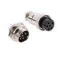 thumbnail image 3 of Conector de enchufe de 6 pines Sunnimix M16 400v 3a tipo de Tornillo de la aviación eléctrica, 3 of 6