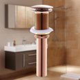 thumbnail image 4 of Desagües Del Fregadero Desagüe de lavabo Tipo de prensa Tapón de fregadero Escurridor Solapa universal Suministros de ducha de baño Hugtrwg Libre de BPA, 4 of 7