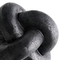 thumbnail image 5 of XIBUFE 2026 New Indoor Tabletop Resin Modern Black Knot 5.5" Decorative Figurine Knick Knacks for Shelves for Home Decor, Living Rooms, Office Shelves, Modern Interior Styling, Accent Pieces., 5 of 7