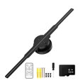 thumbnail image 1 of 3D HD Holographic Projector 244LED Holographic Player Fan for Image Video Store Bar Advertising Display US Plug, 1 of 5
