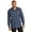 True Navy, variant on W672 Long Sleeve Ombre Plaid Shirt, True Navy, XS