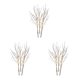 thumbnail image 4 of Cateissary 3 piezas de ramas de ramitas marrones iluminadas, decorativas, elegantes, para regalo, ramas de ramitas, LED, 20 luces, blanco cálido Type1 NO1, 4 of 6