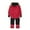 Red, variant on lnmuld Boys Insulated Ski Snowsuit Winter Warm Windproof Thermal Overall with Detachable Hood Outdoor Softshell Mud Suit Size:6-7 Years