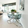 thumbnail image 6 of Dulles Glass 35" Round Table Top 1/4" Thick, Flat Polished Tempered Glass for Indoor Dining or Outdoor Patio, 20 Pounds, 6 of 6