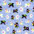 thumbnail image 3 of Oasis Fabrics Fun Flannel Lilac Spotted Cows on Lilac Baby, 3 of 3