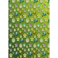 thumbnail image 1 of Ahgly Company Machine Washable Indoor Rectangle Transitional YellowGreen Area Rugs, 8' x 10', 1 of 7