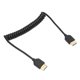 thumbnail image 2 of Interfaz multimedia HD Cable en Espiral HD, enchufe y reproducción de alta resolución Interfaz Cable multimedia de resorte de alta Velocidad para TV HD para Caja Superior, 2 of 7