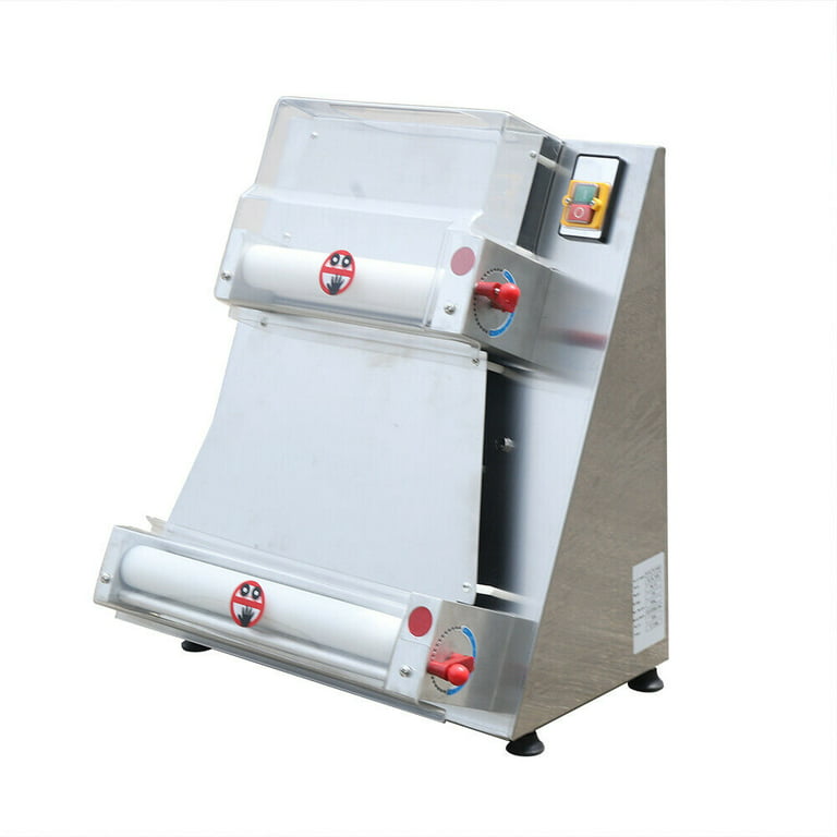 110v Electric Pizza Dough Roller Sheeter Pastry Dough Press Making Machine  3-12