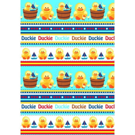 Duckie Duckie Stripe Fabric