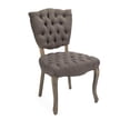 thumbnail image 1 of IMAX Corporation Addison Touffeté Chaise Occasionnelle en Gris, 1 of 2
