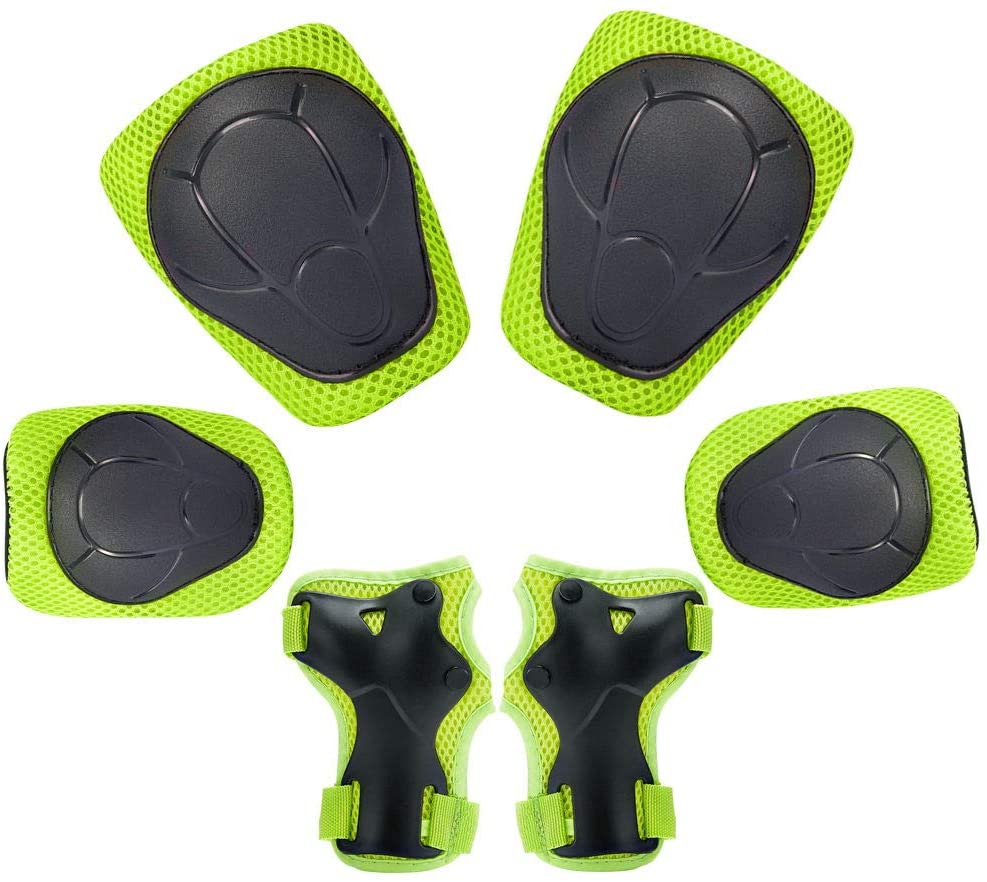 NOGIS Kids Knee Pads, [2020] Protective Gear Knee Elbow Pads and Wrist