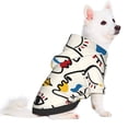 thumbnail image 2 of Balery Aabstract Eyes Sudadera con Capucha para Perros Pequeños – Ropa para Mascotas, Disfraz para Perros y Gatos, Ideal para Fiestas y Cosplay-XX-Large, 2 of 7