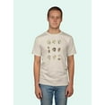 thumbnail image 2 of Antique Coastal Chart I. T-Shirt Men -Vision Studio Designs, Male XX-Large, 2 of 4
