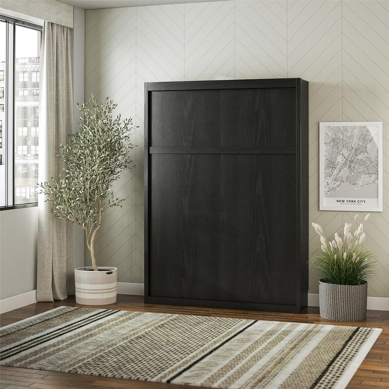 Black 2024 murphy bed