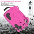 thumbnail image 7 of Dteck Case for Lenovo Tab M10 Plus 10.6 Inch 3rd Generation 2022, TB-125F/TB-128F Protective Case for Kids, Child Proof EVA Shockproof Shell with Foldable Stand Handle Grip for Everyday Use,Rose, 7 of 7