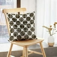 thumbnail image 5 of LALILO Throw Pillow Covers Modern Stylish Geometric Tiles With Cushion Cover 18" x 18", 2 Pack, 5 of 6