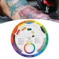 thumbnail image 4 of Graphique de Roue de Couleur, Roue de Couleur Léger Portable Fine Fabrication Papier Matériau Roue Réversible pour la Salle de Classe L, S, 4 of 8