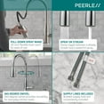 thumbnail image 5 of Peerless Precept Single Handle Pull-Down Sprayer Kitchen Faucet in Stainless P188152LF-SS, 5 of 7