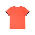 thumbnail image 4 of XUNZOO Boys Sport Tee Shirt Short Sleeve Football Top Training Base T-Shirt Athletic Shirt Running Orange 3XS, 4 of 7