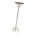 thumbnail image 2 of Tazón de alimentación de baño de pájaros comedero de aves fácil ensamblaje decorativo de metal de metal pájaro ave al aire libre para el baño para el, 2 of 8