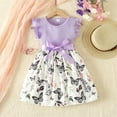 thumbnail image 3 of RIJOPUTY Junior Dresses for Teen Girls Toddler Dresses 4t Dress Up Clothes 4t Medium Girls Clothes Little Girls Size 6 Disfraces Para Niñas Girls 3t Clothes 3 Year Old Girl Clothes Summer Baby, 3 of 7