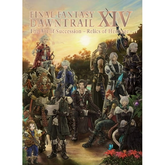 Final Fantasy XIV Final Fantasy XIV: Dawntrail -- The Art of Succession -Relics of Heritage-, (Paperback)
