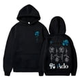 thumbnail image 2 of Sudadera con capucha Ado Blue Rose World Tour Merch Winter para hombre y mujer, unisex, informal, de manga larga, ropa de calle con capucha, 2 of 5