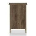 thumbnail image 5 of Furniture of America Daena Rustic Wood 3-Drawer Nightstand in Distressed Walnut, 5 of 9