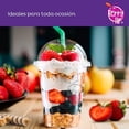 thumbnail image 4 of 50 Vasos de Plástico 12 oz (355 ml) con Tapa Tipo Domo - Vasos Transparentes de Polipropileno - Kit de 50 Vasos y 50 Tapas Berry Bloom Best Trading VTD12-1, 4 of 5