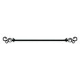 thumbnail image 2 of Achim Home Furnishings Buono II Medley Curtain Rod with Finials 48-Inch Extends to 86-Inch, 2 of 2