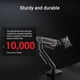 thumbnail image 2 of Brazo para Monitor ASUS ROG Ergo Negro Pivotante Totalmente Ajustable, 2 of 10