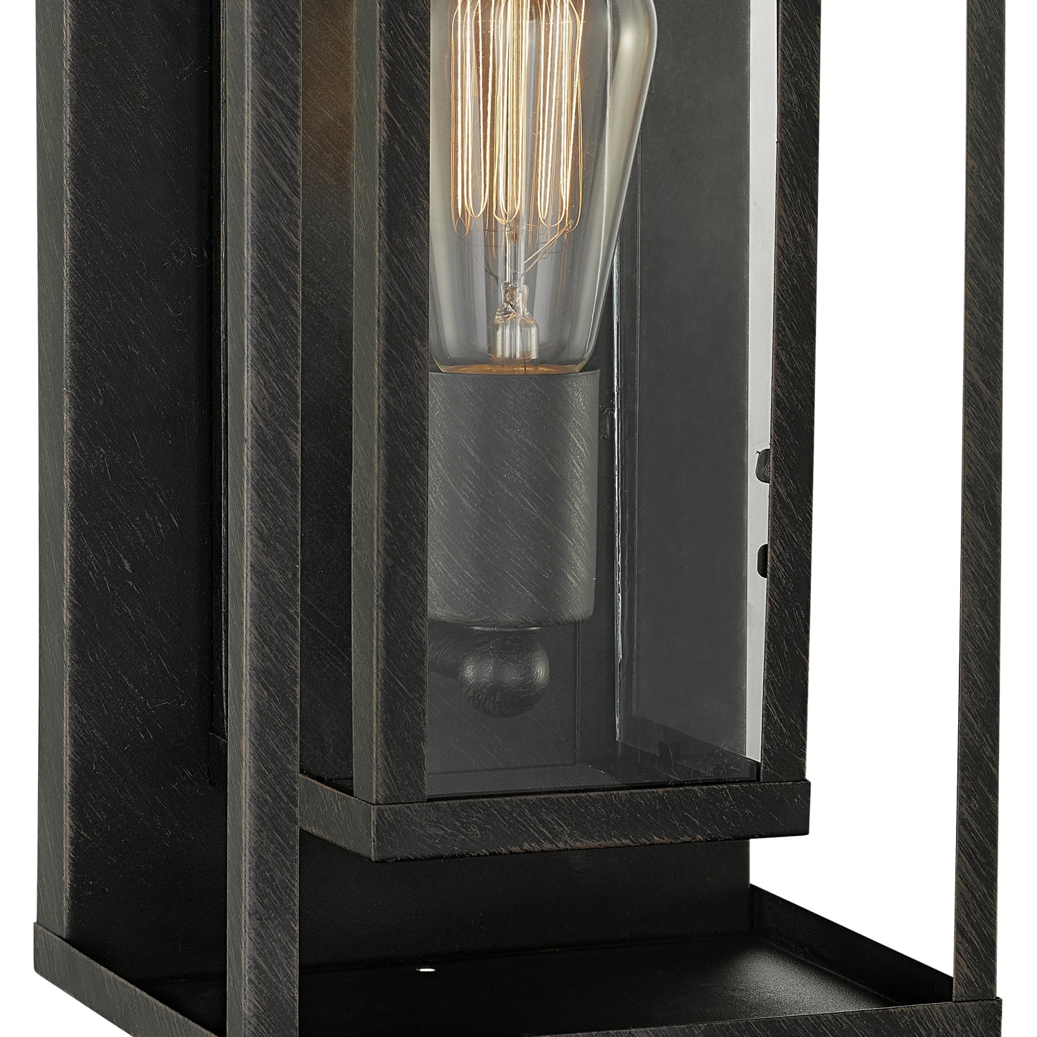 Globe Electric Montague Outdoor Collection 1-Light Bronze Wall Mount Sconce