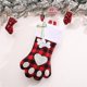 thumbnail image 5 of Paquete de 2 medias navideñas para perros y gatos Foohvr a cuadros de búfalo tamaño grande, 5 of 5