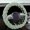 Green, variant on Ohmyroo D-Shape Car Steering Wheel Cover Warm Plush Non Slip Protector for 14-15 Inch Wheels