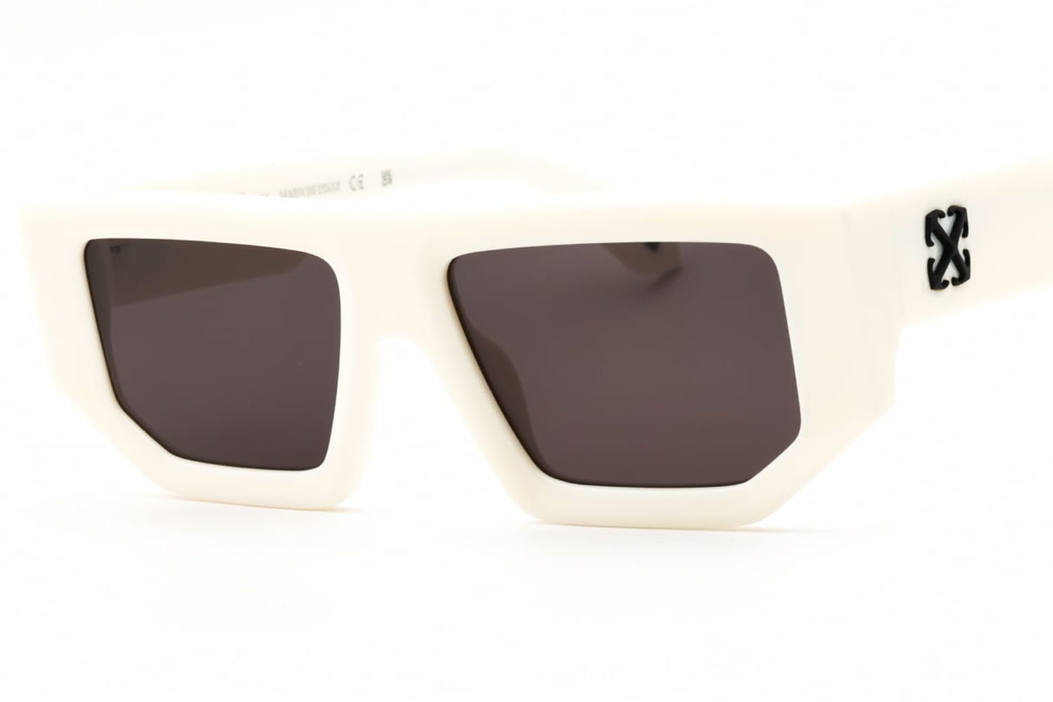 Off-White Virgil OERI008, Black Frame, Grey Lens, Pilot-Inspired