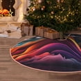 thumbnail image 5 of Fotbe Colorful Abstract Wave Motion Pattern Christmas Tree Skirt, Tree Skirts Plush Christmas Decorations, Christmas Tree Skirts Xmas Decorations Holiday Party Decor-30", 5 of 6