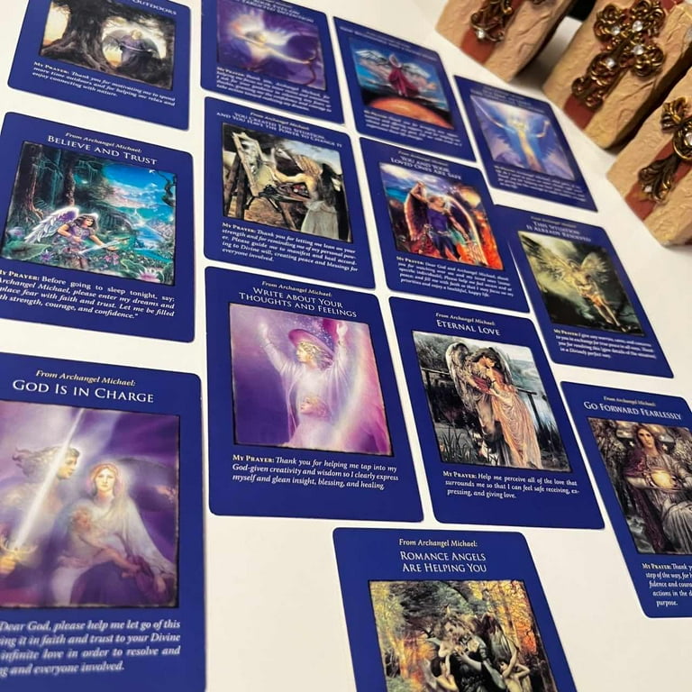 Angels of Abundance Tarot Cards - 44-Card Oracle Deck with