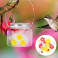 thumbnail image 3 of KAKOWELY 15 comederos creativos para pájaros con forma de flor para colibríes, para exteriores., 3 of 5