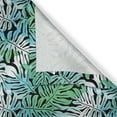 thumbnail image 4 of Ambesonne Tropical Valance Pack of 2, Nature Monstera Jungle, 54"X18", Shamrock Green Black, 4 of 5