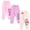 Skye Everest Pink, variant on Paw Patrol Little Boys' 3-Pack Fleece Joggers Chase Marshall Navy