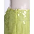 thumbnail image 5 of iixpin Womens Sequin Skirt Side Zipper Fully Lined Short Skirt Glittery Bodycon Miniskirt Yellow L, 5 of 6