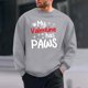 thumbnail image 1 of Amzcrzy Sudadera Para Hombre, Con Estampado De Corazones, Informal, De Manga Larga Y Cuello Redondo, Con Capucha, De Manga Larga Y Cuello Redondo, Color Gris, M, 1 of 6