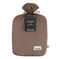 thumbnail image 2 of Allswell Soft & Silky 4-Piece Savanna Taupe Viscose from Bamboo Sateen Bed Sheet Set, Queen, 2 of 5