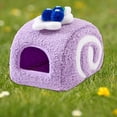 thumbnail image 4 of Plush Hamster House Small Animal Cage Small Pet Nest Pet Toy Hiding House Cute Desserts Cake Plush Hamster Bed for Rat, 4 of 7